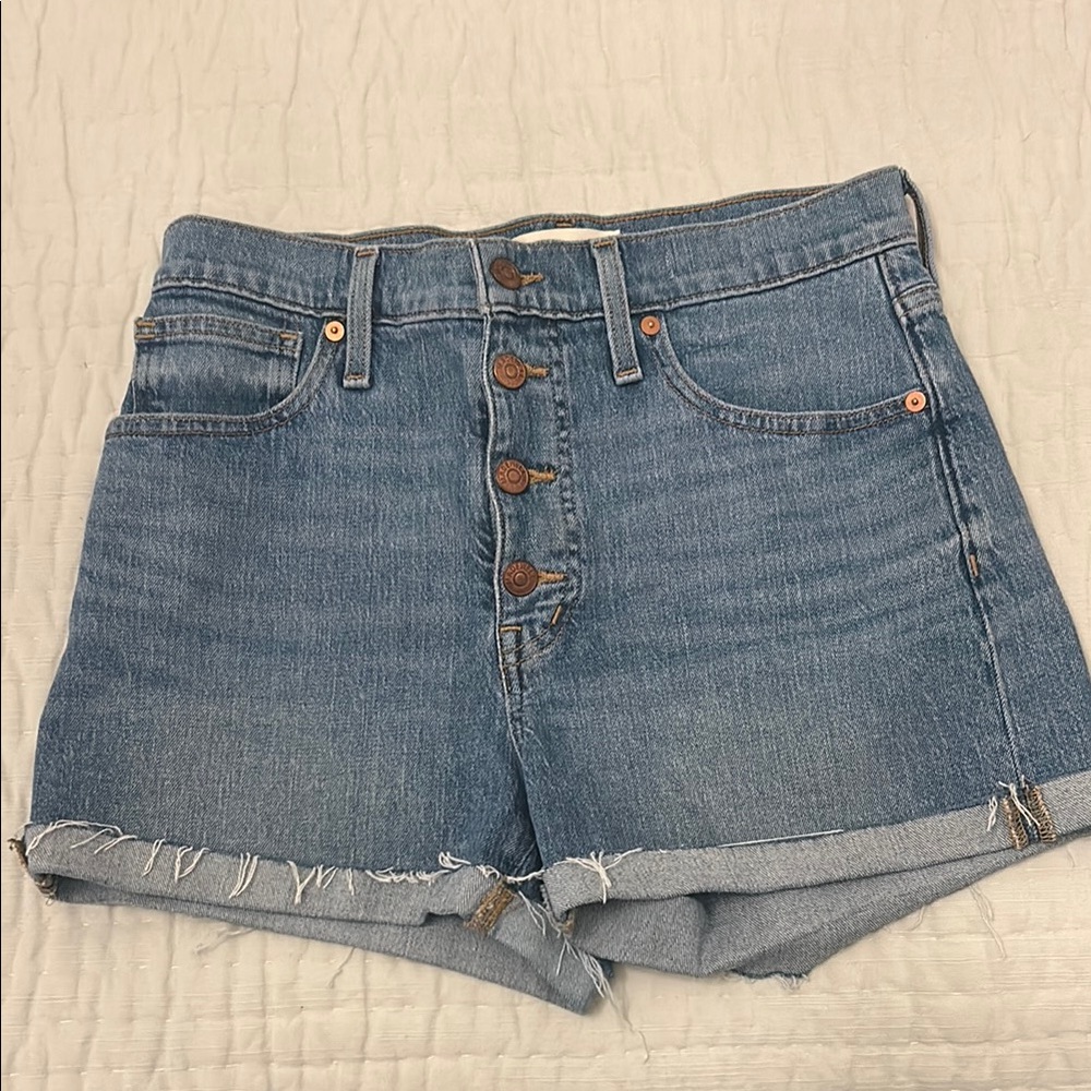 Madewell Blue Jean Shorts